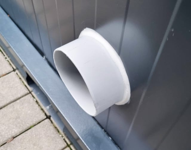 MODULO SANITARIO / WC / RAL 7016 ANTRACITA