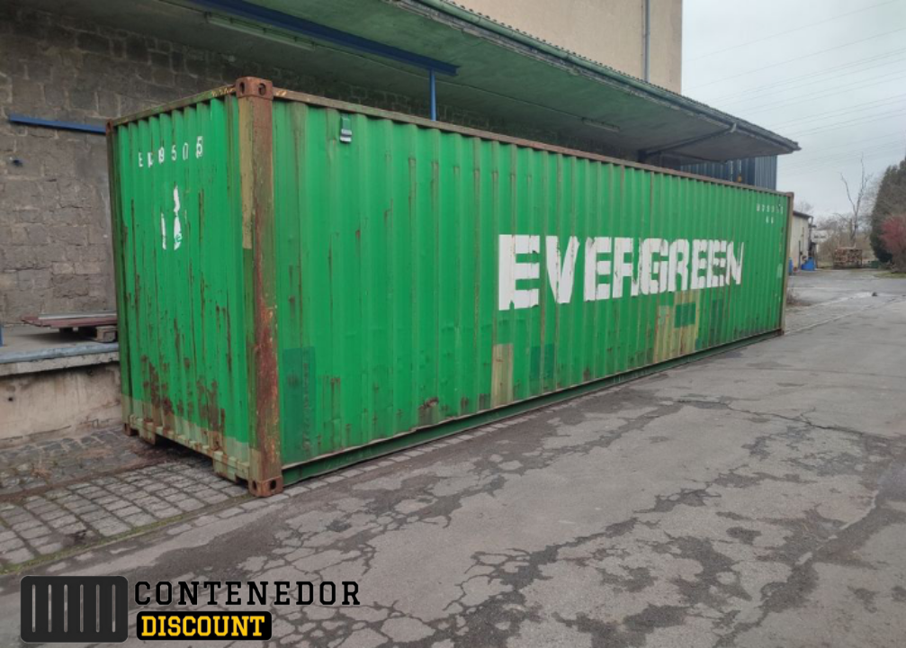 CONTENEDOR MARÍTIMO 40 PIES / USADO / CALIDAD B