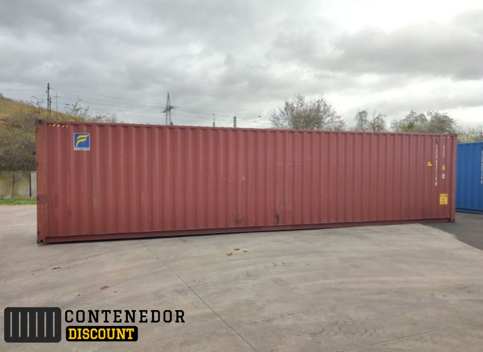 CONTENEDOR MARÍTIMO 40 PIES / HIGH CUBE / USADO / CALIDAD A