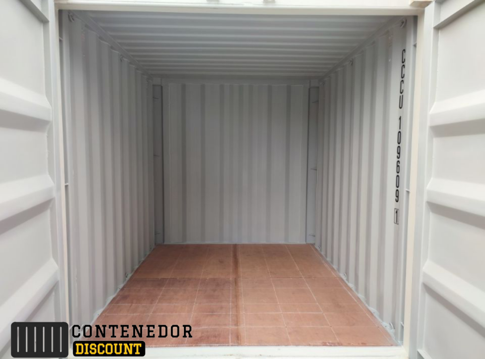 CONTENEDOR MARÍTIMO 10 PIES / HIGH CUBE / NUEVO / RAL9010
