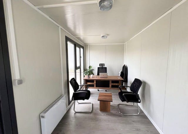 CONTENEDOR DE OFICINA / DE OBRA / 12,00 M²