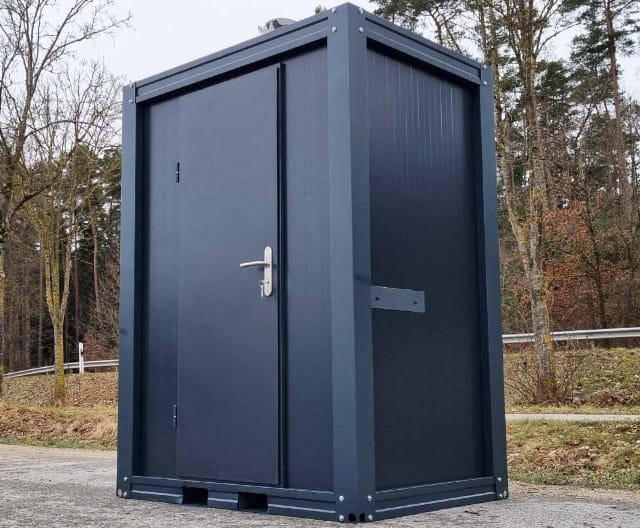 MODULO SANITARIO / WC /  RAL 7016 ANTRACITA