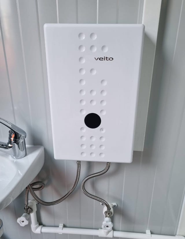 MODULO SANITARIO / WC /  RAL 7016 ANTRACITA