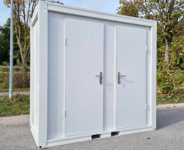 CONTENEDOR SANITARIO / WC / CON CABINA DOBLE