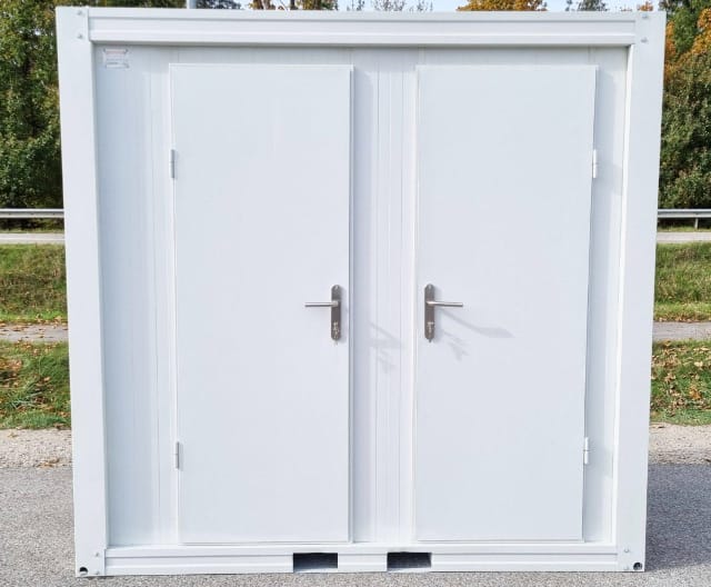 CONTENEDOR SANITARIO / WC / CON CABINA DOBLE