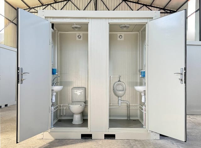 CONTENEDOR DE BAÑOS / WC y URINARIO