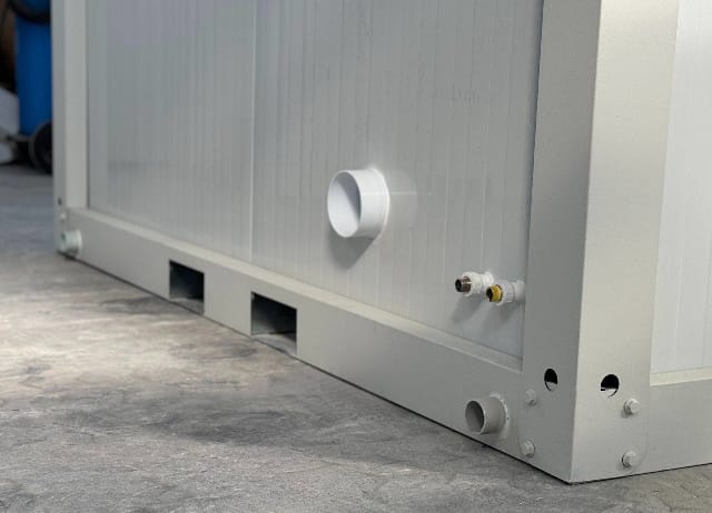 CONTENEDOR DE BAÑOS / WC y URINARIO