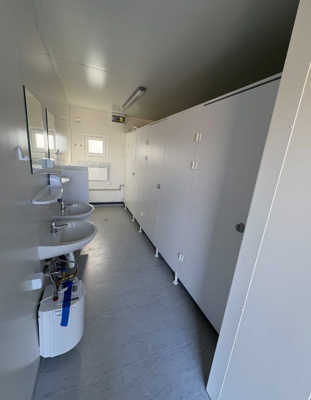 CONTENEDOR WC DE 20 PIES  /  RAL 7016 ANTRACITA