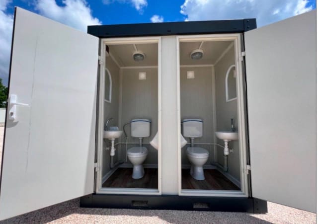 CONTENEDOR SANITARIO / DOBLE ESPACIO