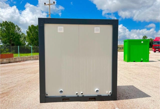 CONTENEDOR SANITARIO / DOBLE ESPACIO