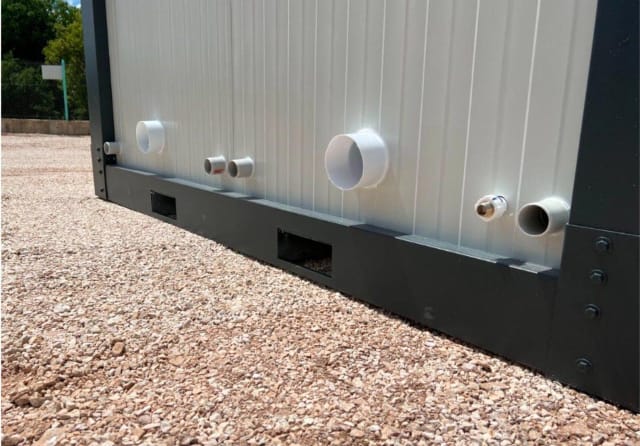 CONTENEDOR SANITARIO / DOBLE ESPACIO