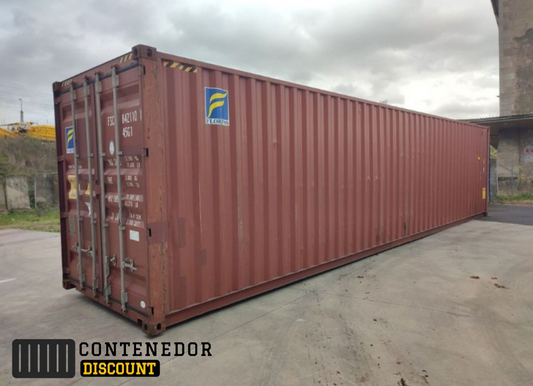 CONTENEDOR MARÍTIMO 40 PIES / HIGH CUBE / USADO / CALIDAD A