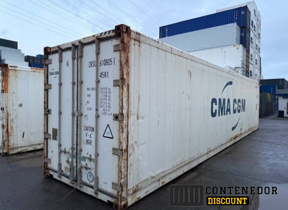 CONTENEDOR REEFER / HIGH CUBE / 40 PIES / CARRIER 2010