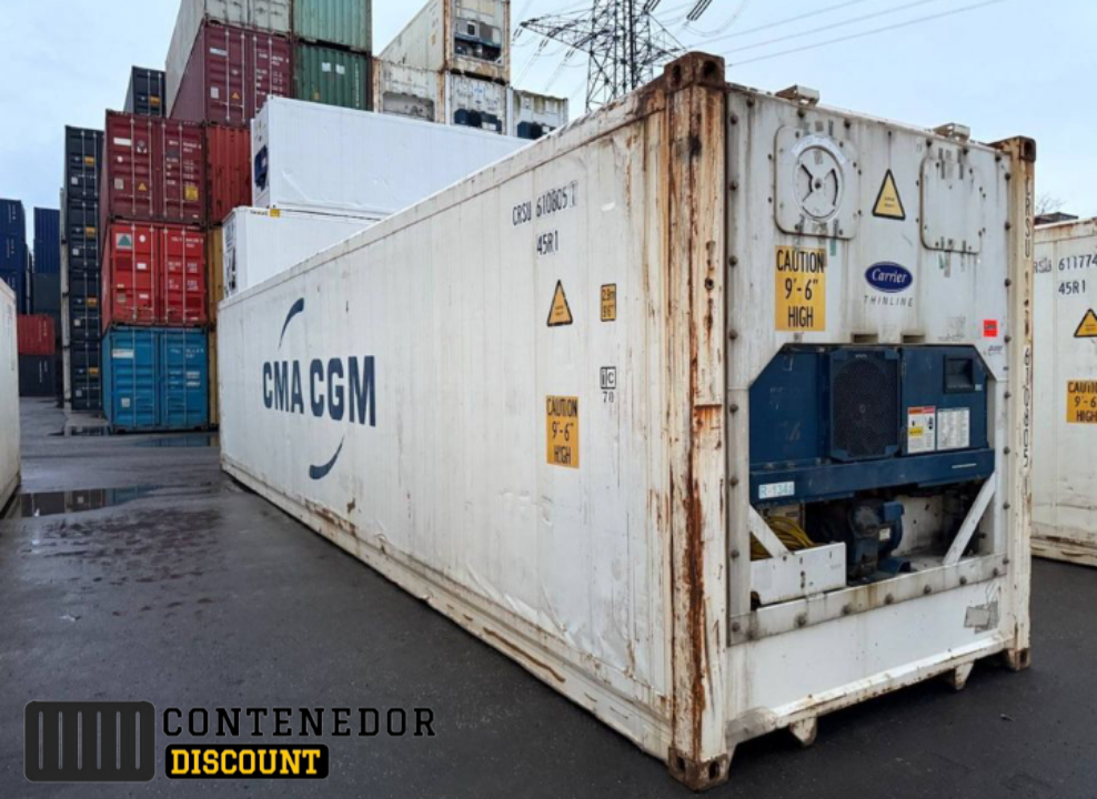 CONTENEDOR REEFER / HIGH CUBE / 40 PIES / CARRIER 2010