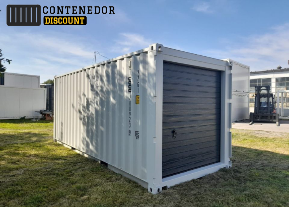 CONTENEDOR MARÍTIMO 20 PIES / ROLLTOR / PORTON ENROLLABLE / NUEVO