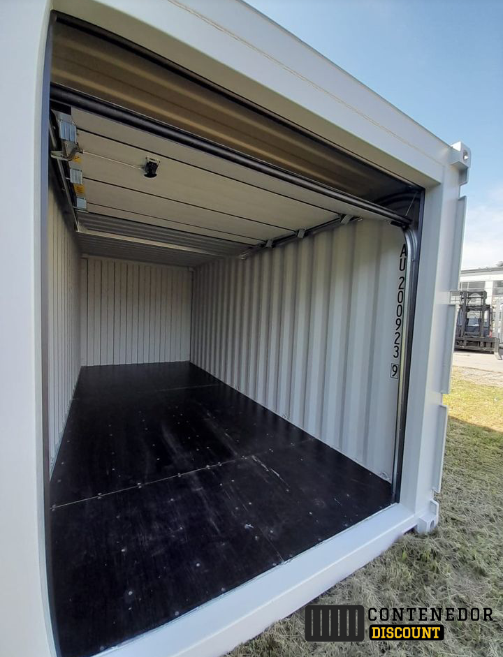 CONTENEDOR MARÍTIMO 20 PIES / ROLLTOR / PORTON ENROLLABLE / NUEVO